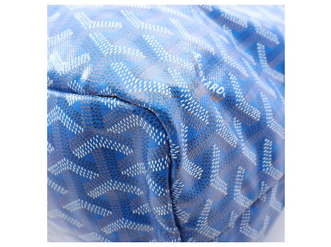Borsa Tote Goyard Saint Louis PM Blu Multicolore - vista 12