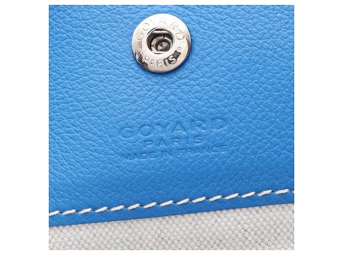 Borsa Tote Goyard Saint Louis PM Blu Multicolore - vista 4