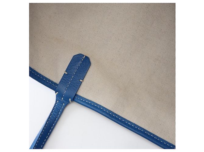 Borsa Tote Goyard Saint Louis PM Blu Multicolore - vista 9
