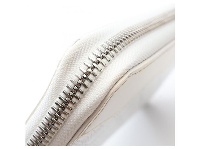 Cartera larga redondeada Goyard Matignon GM Castaño Blanco - vista 6