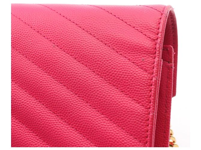Autre Marque Borsa a tracolla Yves Saint Laurent Cassandra Classic Rosa - vista 12