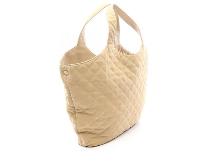 Autre Marque Borsa Tote Maxi Icare Yves Saint Laurent Paris Beige - vista 2