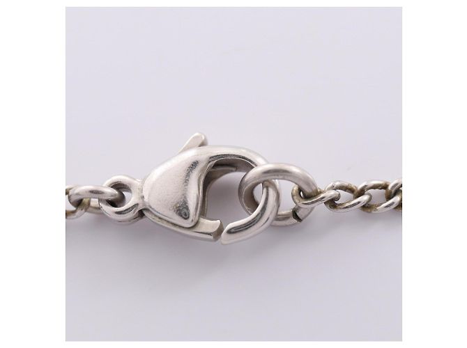 Chanel Coco Mark Heart Halskette Silber - Ansicht 4