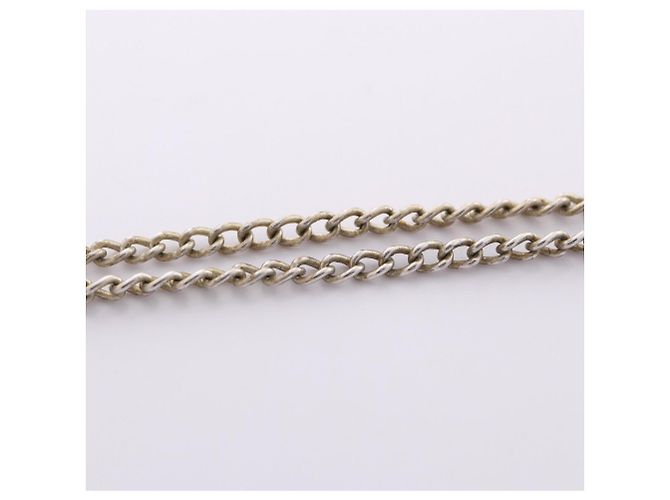 Chanel Coco Mark Heart Halskette Silber - Ansicht 7