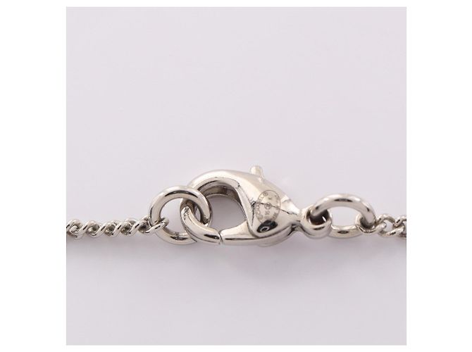 Collana Chanel B16K Coco Mark Cat Argento - vista 4