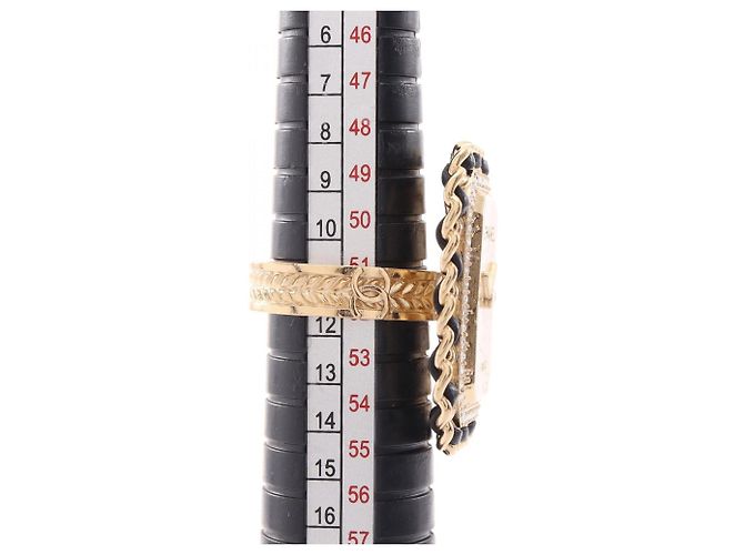 Anello Motif Orologio Chanel B23A Première Nero D'oro - vista 5
