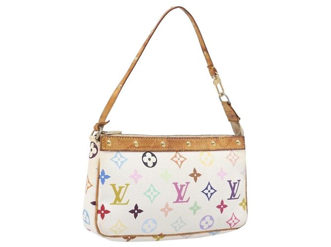 Louis Vuitton Pochette Accessoires NM Monogram Multicolor Multicolore - vista 3