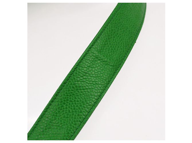 Chanel Vintage CC Bucket Caviar Small Verde - vista 6