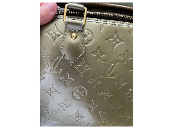 Borsa Louis Vuitton Alma in pelle verniciata - vista 17