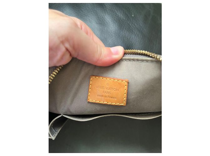 Borsa Louis Vuitton Alma in pelle verniciata - vista 8