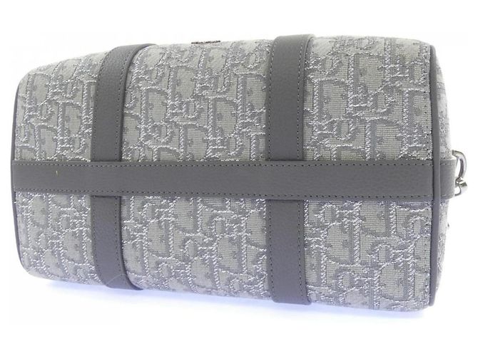 Borsa Christian Dior Dior LINGOT 26 Oblique Marrone - vista 4