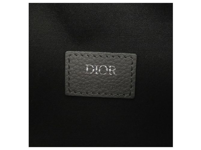 Borsa Christian Dior Dior LINGOT 26 Oblique Marrone - vista 5