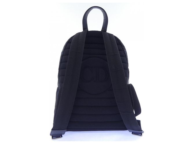 Zaino Christian Dior Dior Oblique Blu navy - vista 3