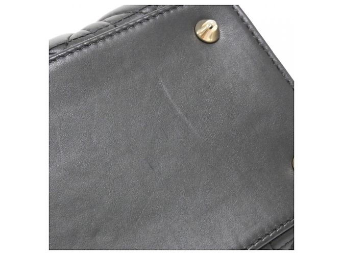Borsa Christian Dior Lady Medium Nero - vista 4