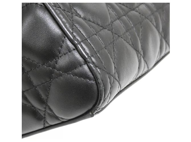 Borsa Christian Dior Lady Medium Nero - vista 5