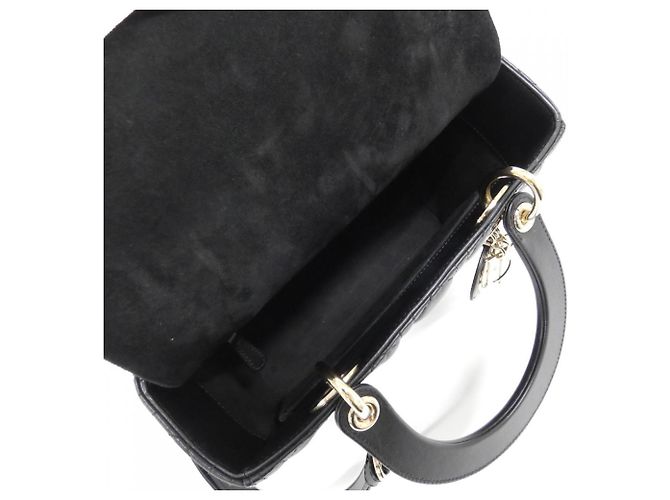 Borsa Christian Dior Lady Medium Nero - vista 9