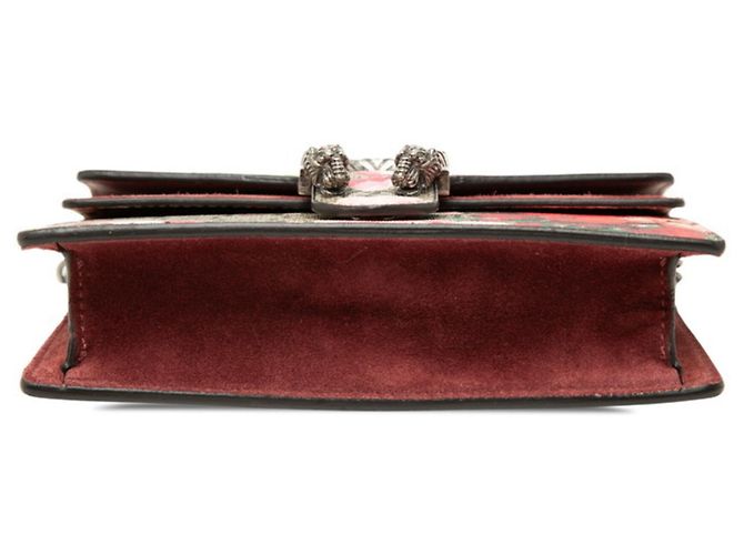 Borsa a tracolla e spalla con catena Gucci GG Blooms Dionysus Multicolore Beige - vista 3