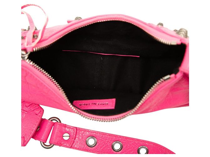 Borsa a tracolla Le Cagole XS Balenciaga Rosa - vista 4