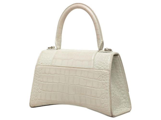 Borsa Balenciaga Hourglass Small Bianco - vista 2