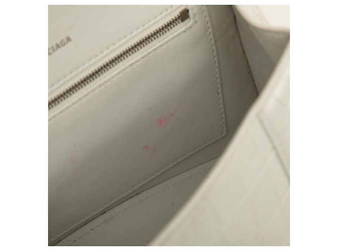 Borsa Balenciaga Hourglass Small Bianco - vista 5