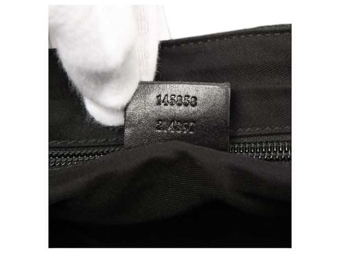 Borsa a tracolla Gucci GG Canvas Nero - vista 6