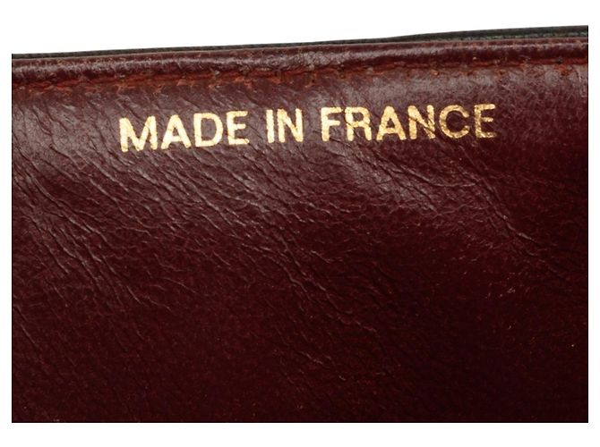 Sac à épaule Chanel Chevron V-Stitch Coco Mark Double Flap avec chaîne Noir - vue 8