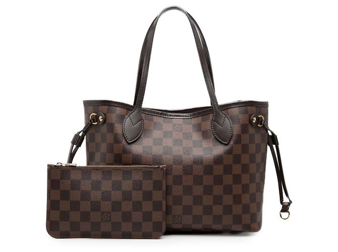Louis Vuitton Damier Neverfull PM Tote Bag Braun - Ansicht 9