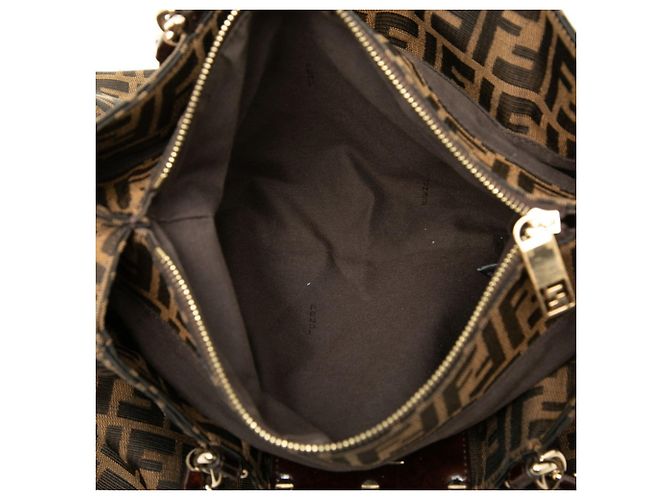 Fendi Zucca Chain Tote Bag Braun - Ansicht 4