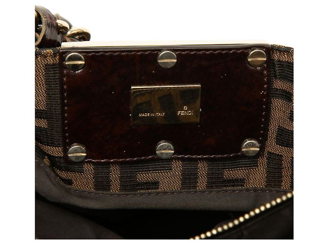 Fendi Zucca Chain Tote Bag Braun - Ansicht 5