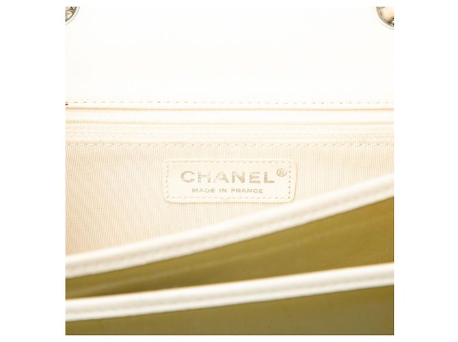 Borsa a tracolla Chanel Coco Mark Chocolate Bar con catena Verde - vista 5