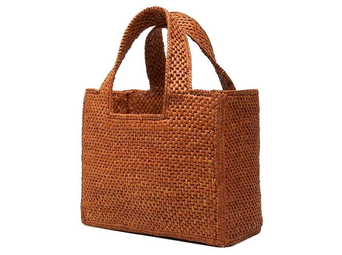 Loewe Font Tote Small Handtasche Braun - Ansicht 2
