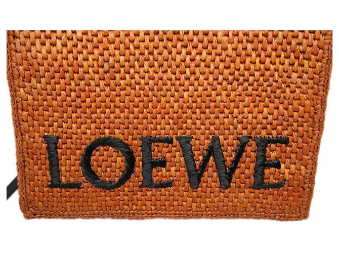 Loewe Font Tote Small Handtasche Braun - Ansicht 5