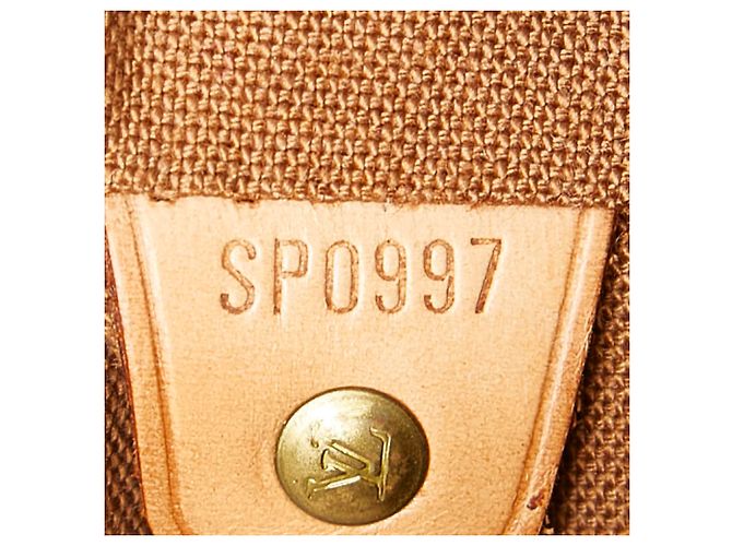 Louis Vuitton Monogram Mini Montsouris Rucksack Braun - Ansicht 12