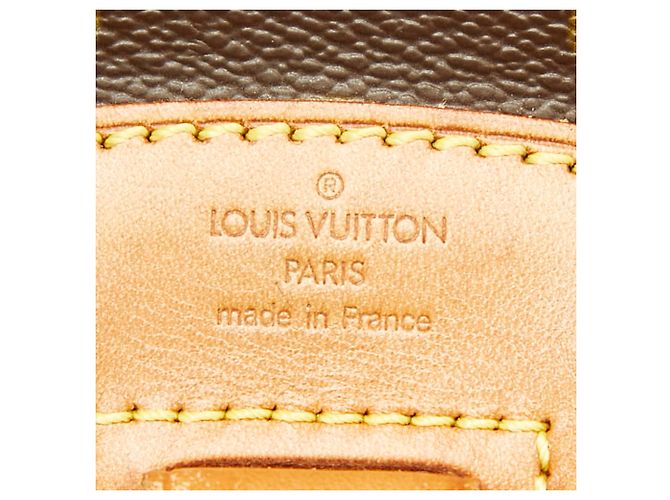 Louis Vuitton Monogram Mini Montsouris Rucksack Braun - Ansicht 13