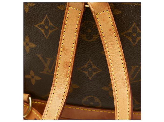 Louis Vuitton Monogram Mini Montsouris Rucksack Braun - Ansicht 8