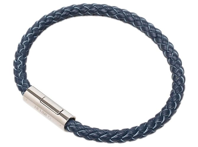 Hermès Pulsera de Dijes Hermes Goliath Charm Plata Azul marino - vista 4