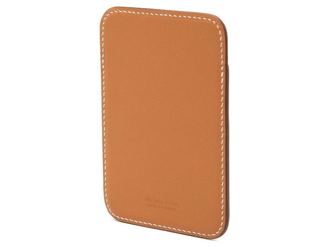 Hermès Tarjetero Hermes Eman Le Bon Castaño - vista 2
