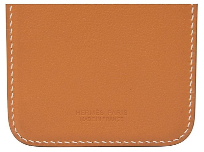 Hermès Tarjetero Hermes Eman Le Bon Castaño - vista 4