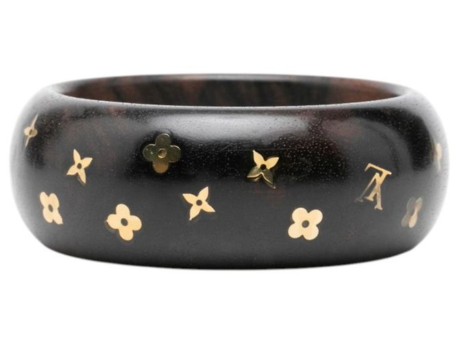 Bracciale con charm Louis Vuitton Sylvania GM Marrone D'oro - vista 2