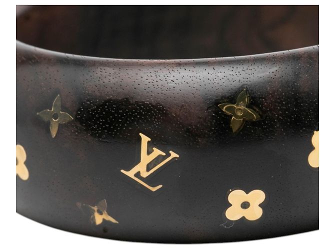 Bracciale con charm Louis Vuitton Sylvania GM Marrone D'oro - vista 5