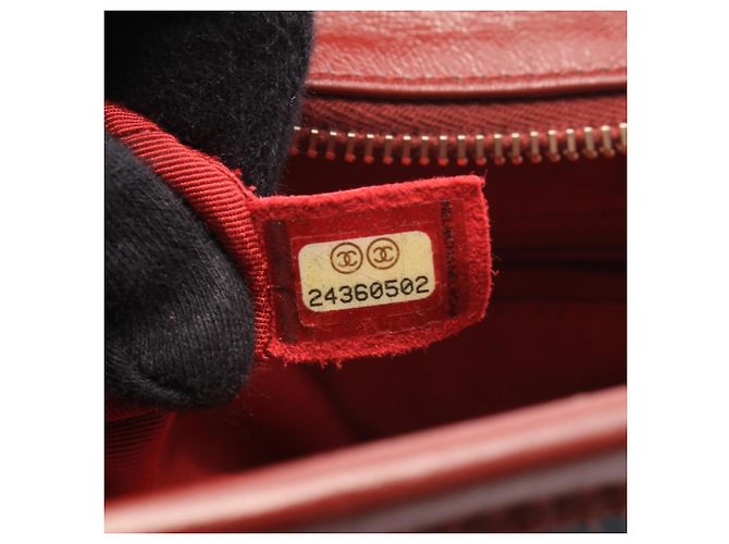 Borsa a Tracolla Hobo Chanel Gabrielle de Large Nero Blu Bordò - vista 5