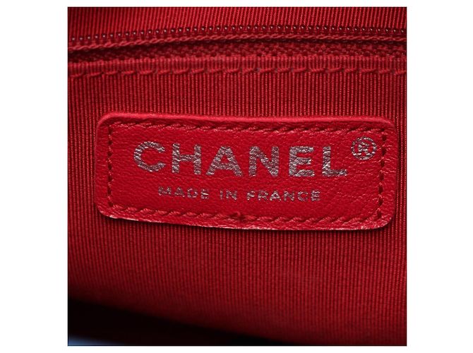 Borsa a tracolla Chanel Gabrielle de Large Hobo Blu Verde Arancione - vista 4