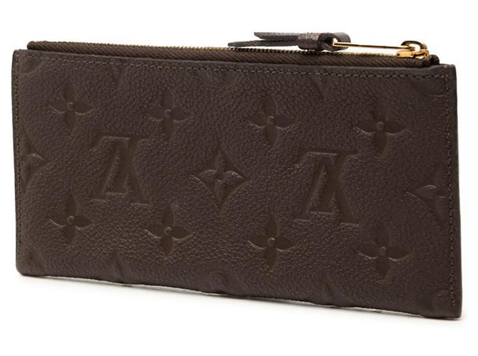 Monedero Louis Vuitton Monogram Empreinte Castaño - vista 2
