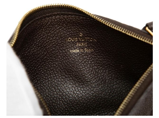 Monedero Louis Vuitton Monogram Empreinte Castaño - vista 5