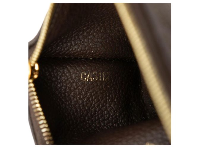 Monedero Louis Vuitton Monogram Empreinte Castaño - vista 6