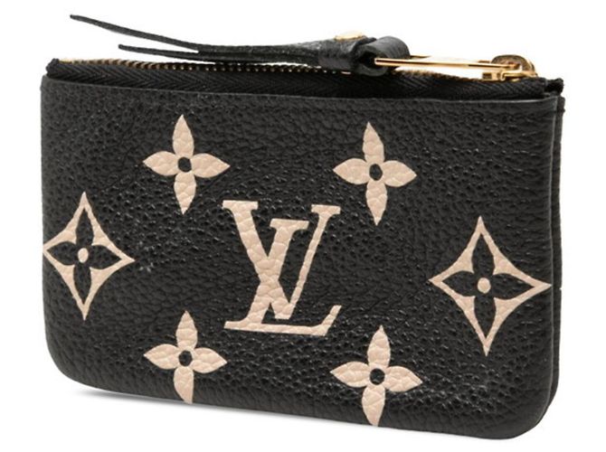 Louis Vuitton Bicolor Monogram Empreinte Münzbeutel Schwarz - Ansicht 2