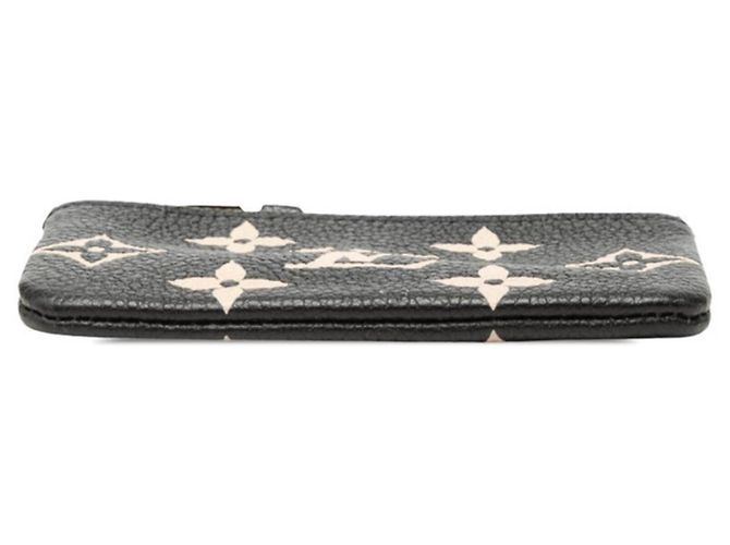 Louis Vuitton Bicolor Monogram Empreinte Münzbeutel Schwarz - Ansicht 3