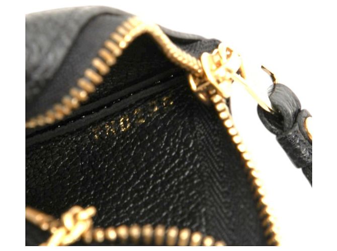 Louis Vuitton Bicolor Monogram Empreinte Münzbeutel Schwarz - Ansicht 6