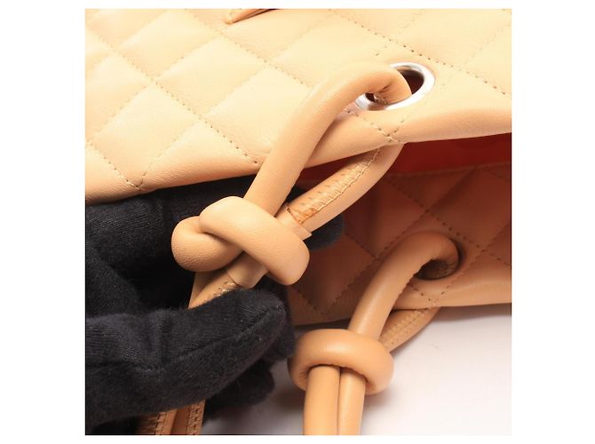 Borsa tote Chanel Cambon Line Beige - vista 8