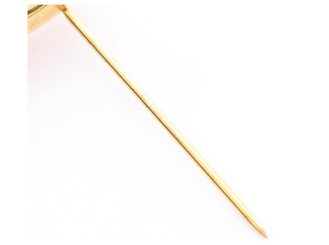 Chanel Coco Mark vergoldete Brosche Golden - Ansicht 5